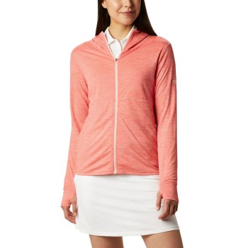 Columbia Sweater Dames, Omni-Wick Sky Full Zip Long Sleeve Koraal, 96XSIYOBG